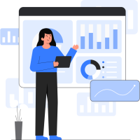 Analytics and Reporting Tracking and analyzing website traffic, compaign performance, and other key metrics tomeasure ROI and optimize stategies.