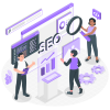 I can provide you a very efficient SEO. SEO means, optimizing websites and contents to rank higher in search engine result page.