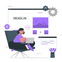 Creating and maintaining websites and web applications that are user-friendly for your product or services.